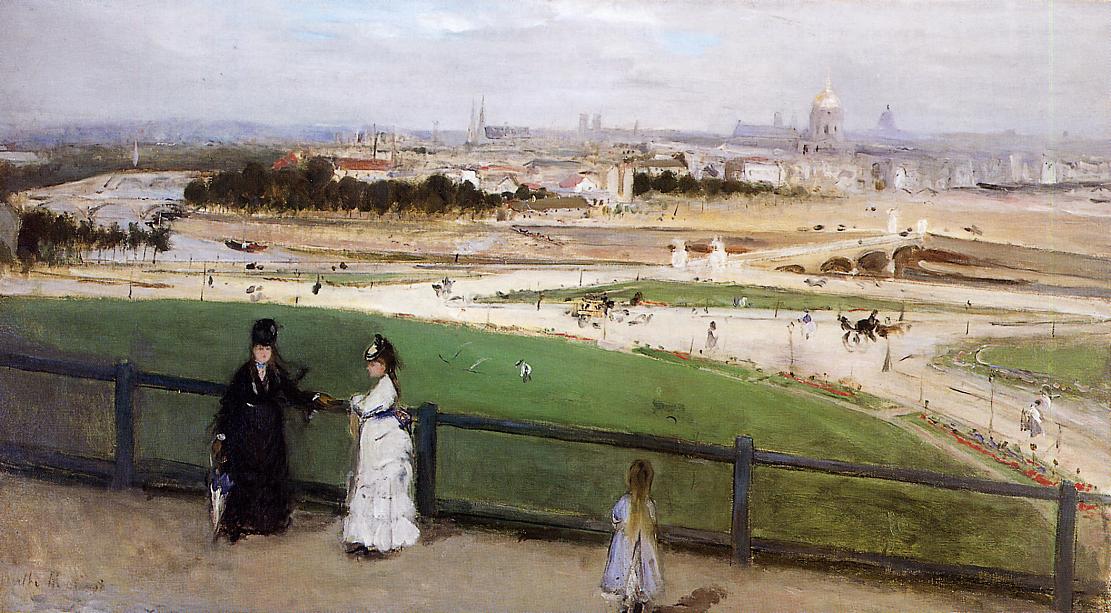 Berthe Morisot vue de Paris