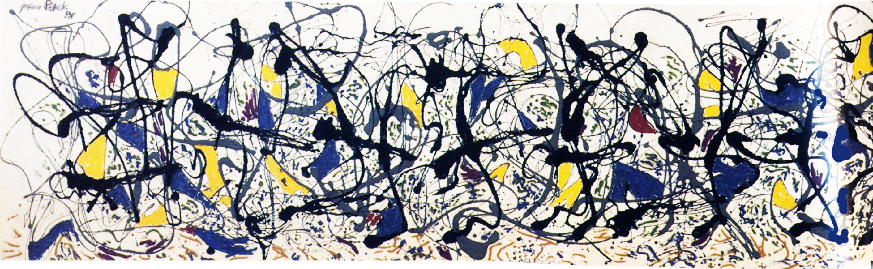 Summertime Jackson Pollock