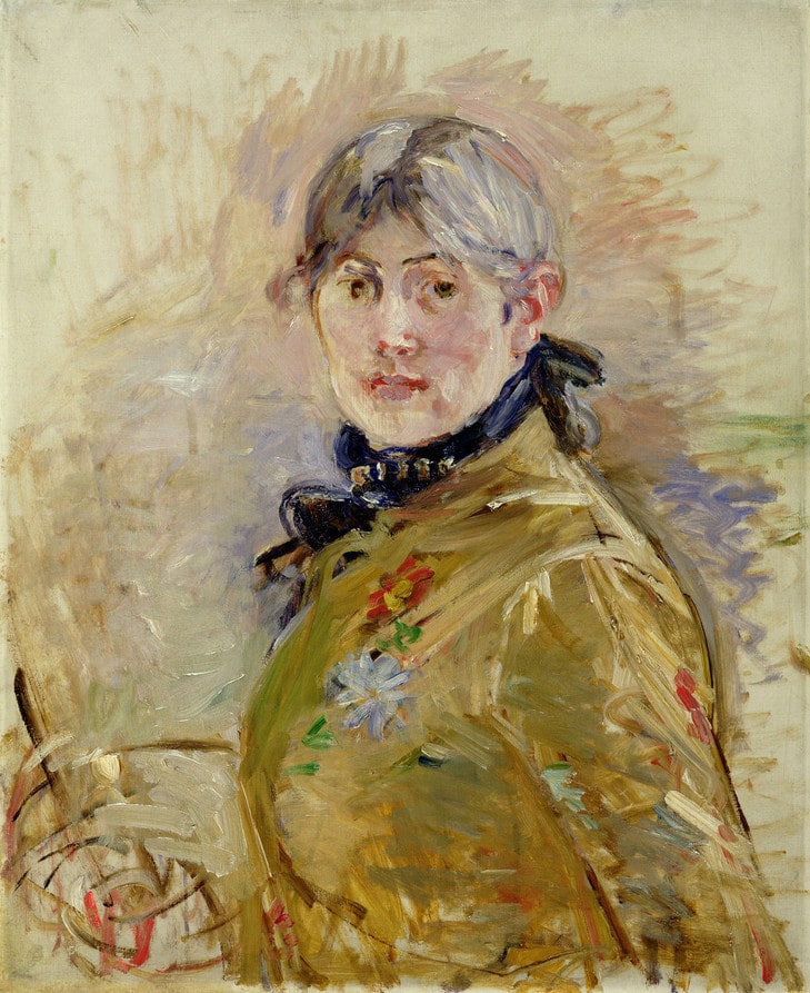 Autoportrait Berthe Morisot