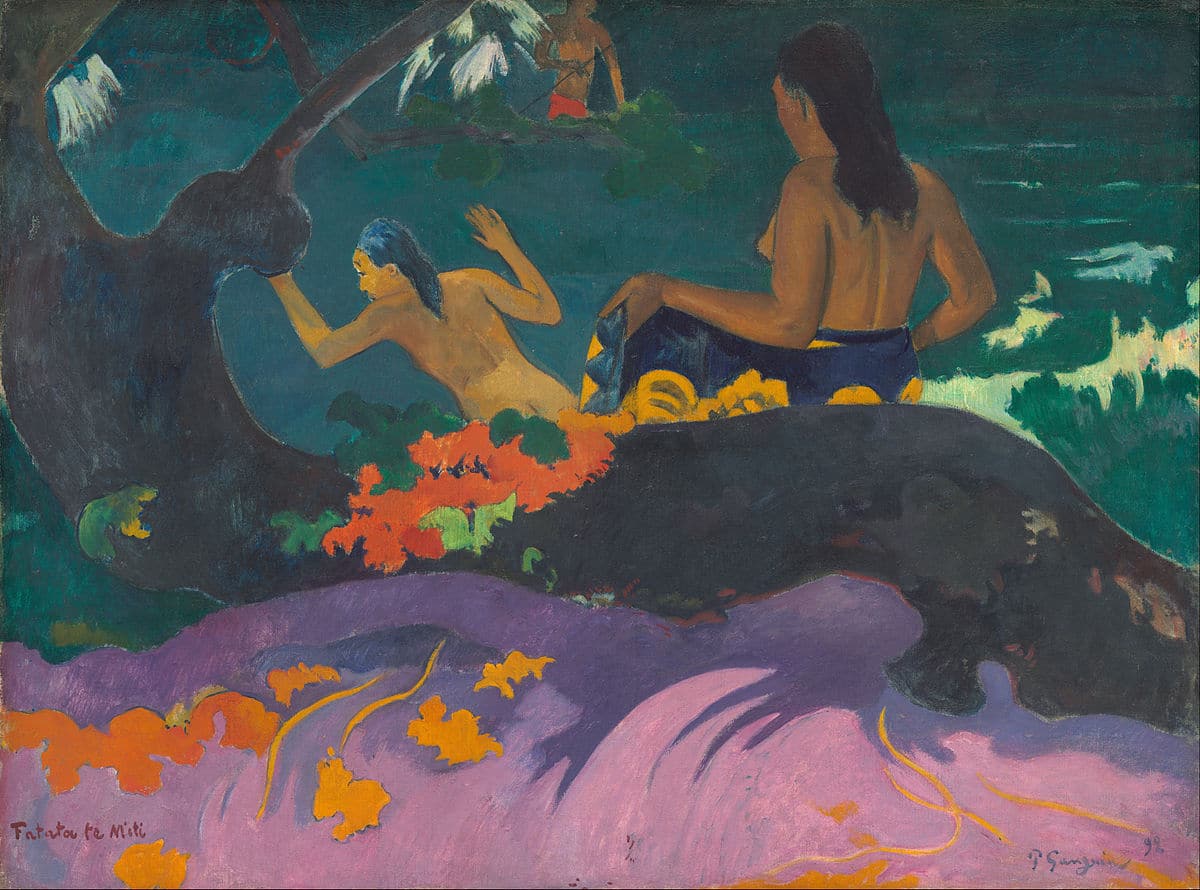 Fatata te miti Paul Gauguin