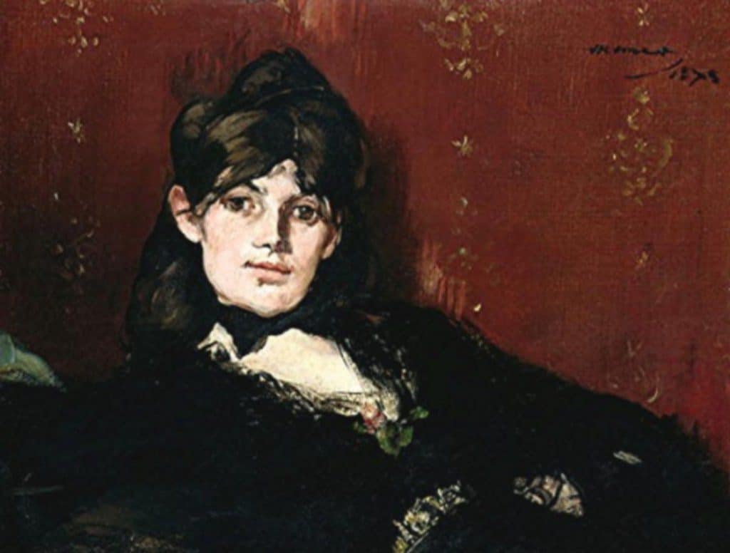 Berthe Morisot portrait par Manet