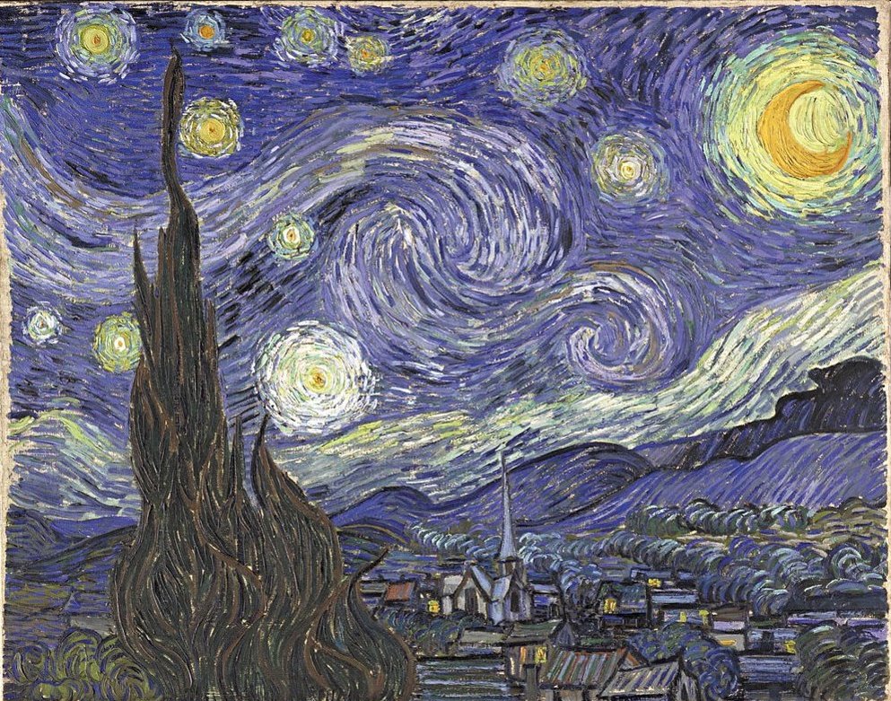 la nuit étoilée van gogh